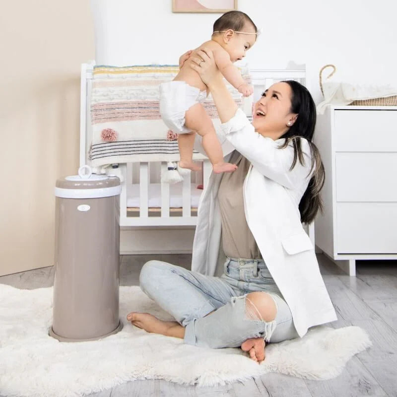 Ubbi Nappy Pail - Matte Taupe