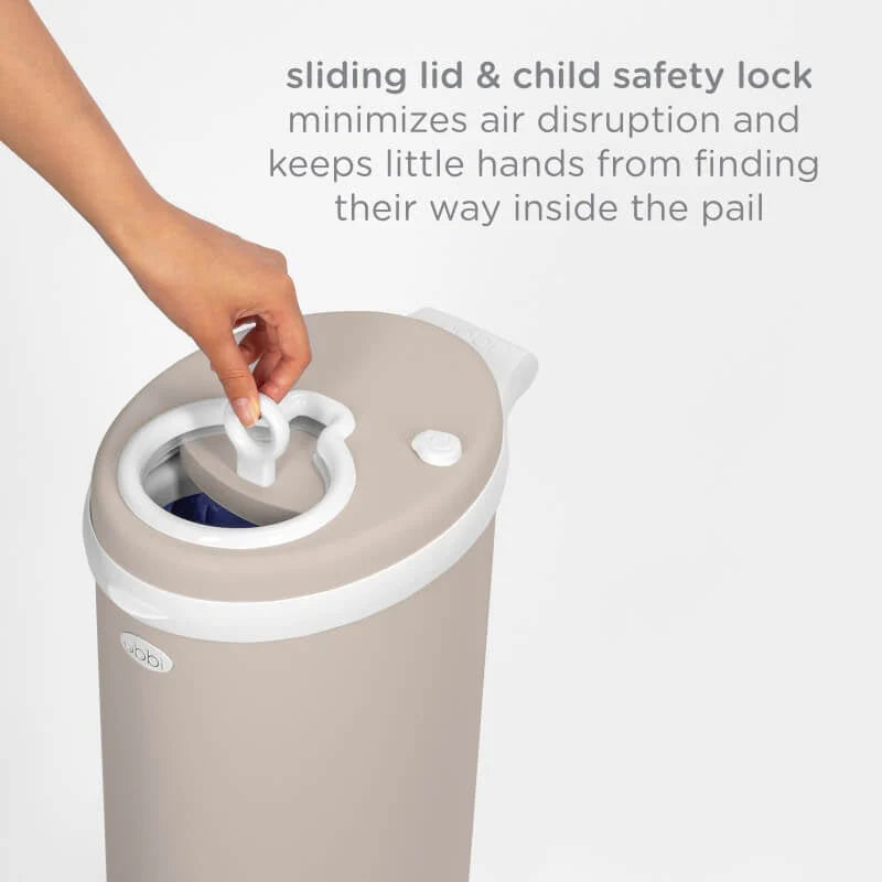 Ubbi Nappy Pail - Matte Taupe