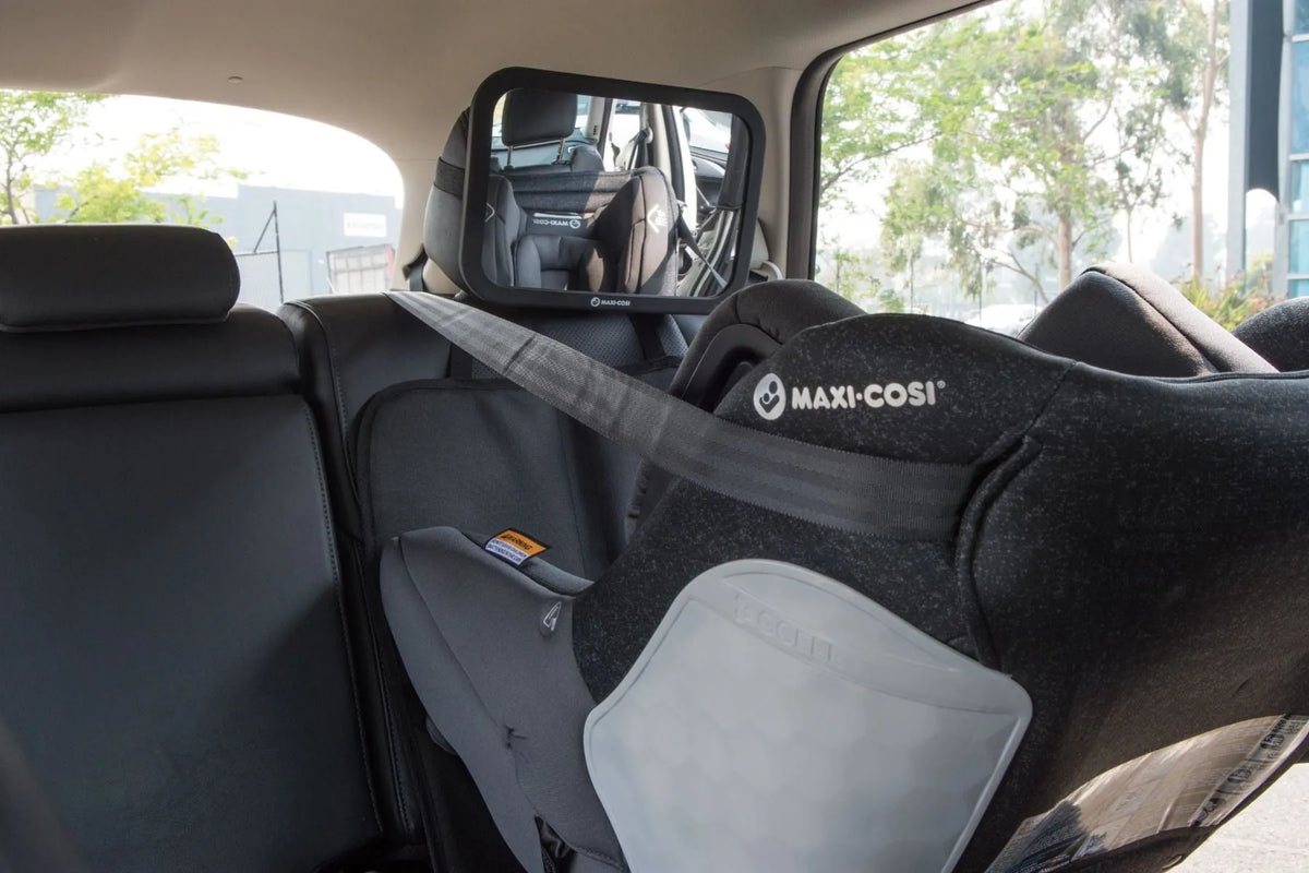 Maxi Cosi Deluxe Baby Car Seat Mirror, Seat Protector and Car Sunshade