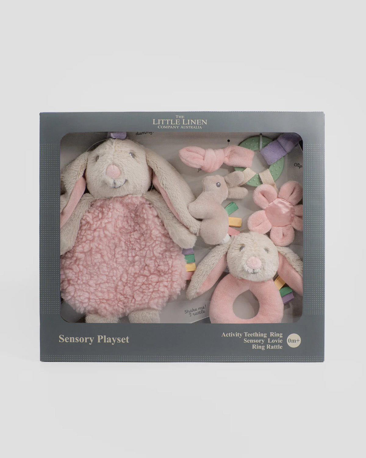 Little Linen Sensory Playset - Harvest Bunny