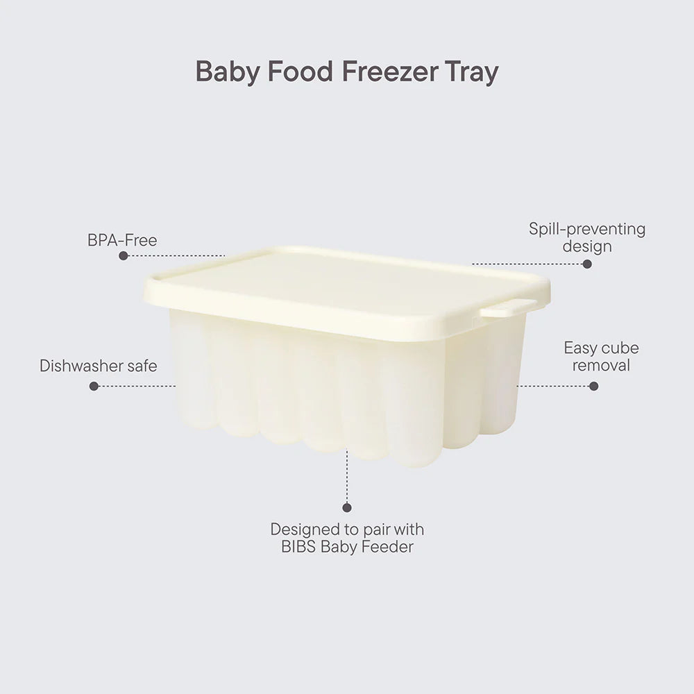 BIBS Baby Food Freezer Tray - Ivory
