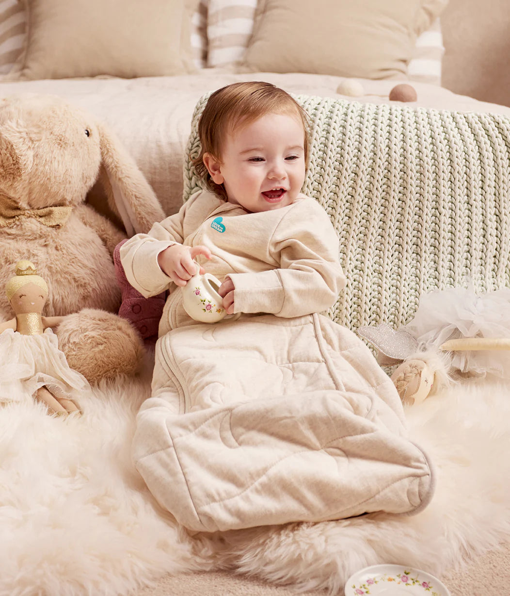 Love to Dream Sleep Bag Long Sleeve 3.5 TOG OATMEAL 