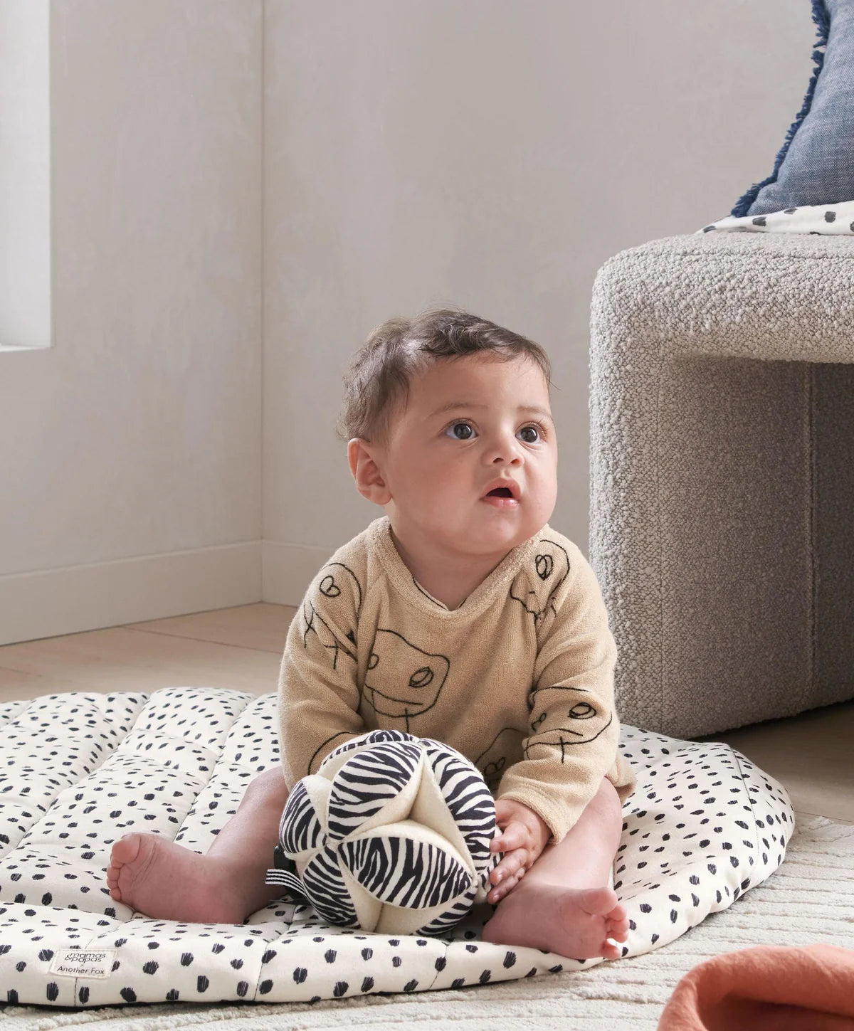 Mamas & Papas x Another Fox Clutch Ball Toy 