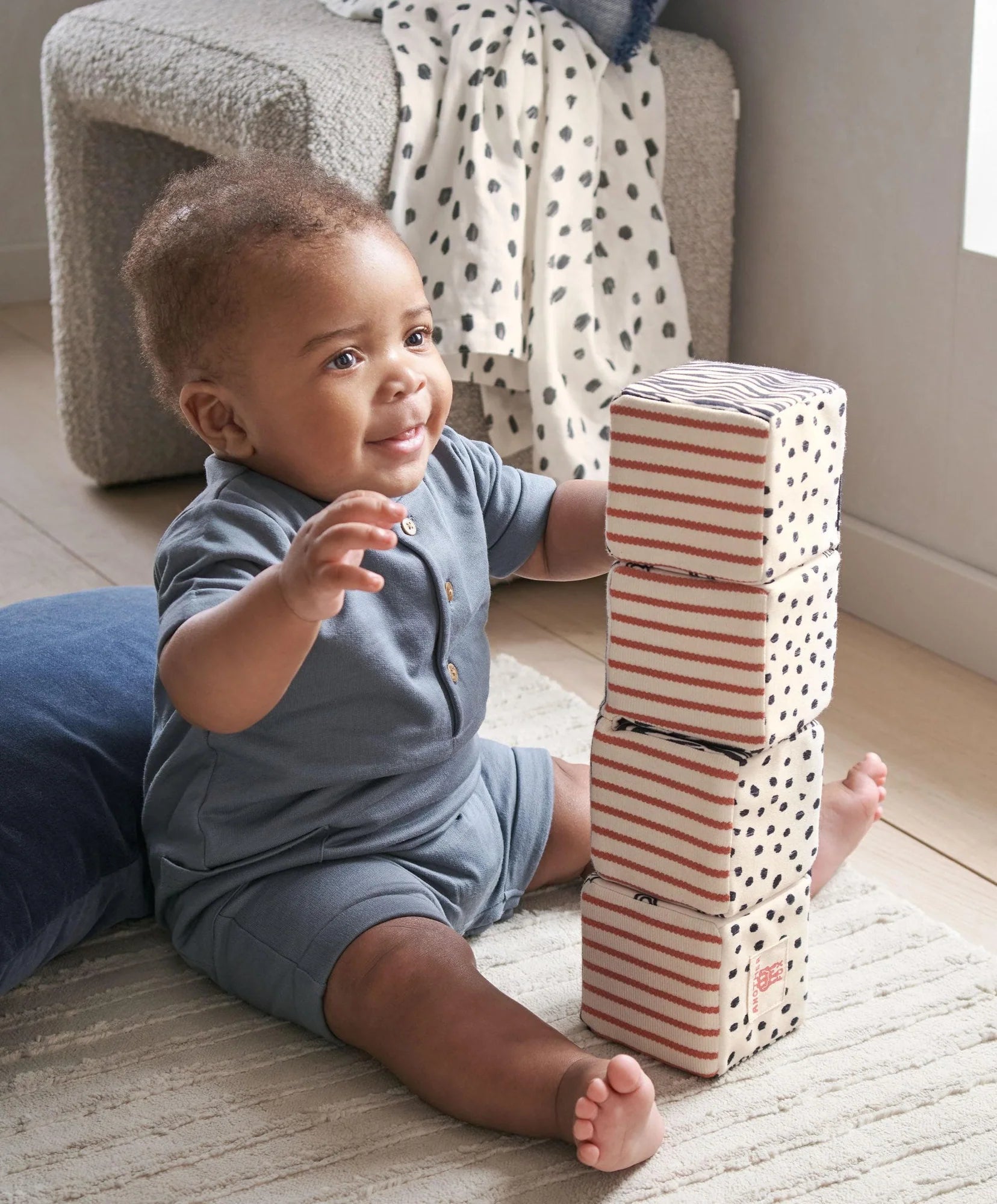 Mamas & Papas x Another Fox Folding Cubes 