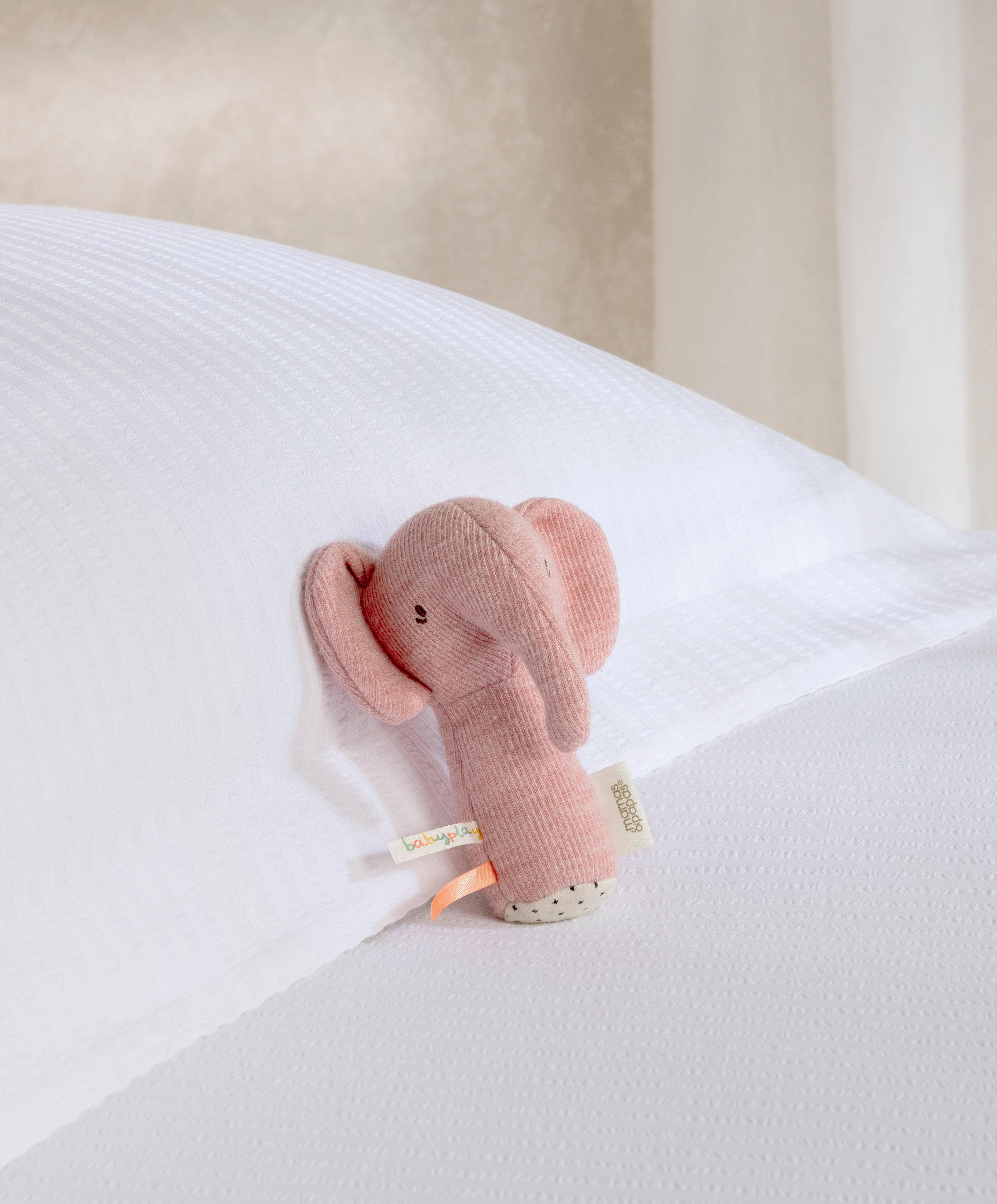 Mamas & Papas Activity Toys Mini Rattle - Edie Elephant