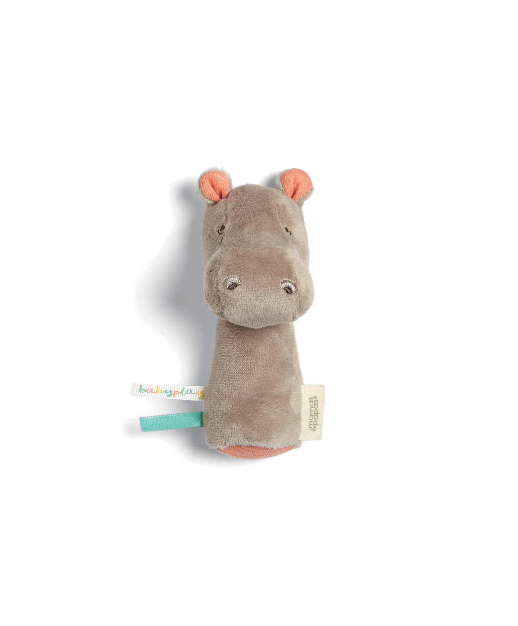 Mamas & Papas Activity Toys Mini Rattle - Henry Hippo
