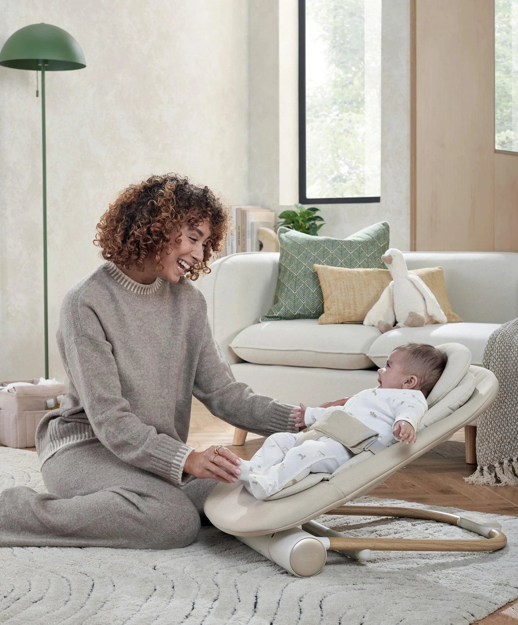 Mamas & Papas Eno Bouncer - Cashmere 