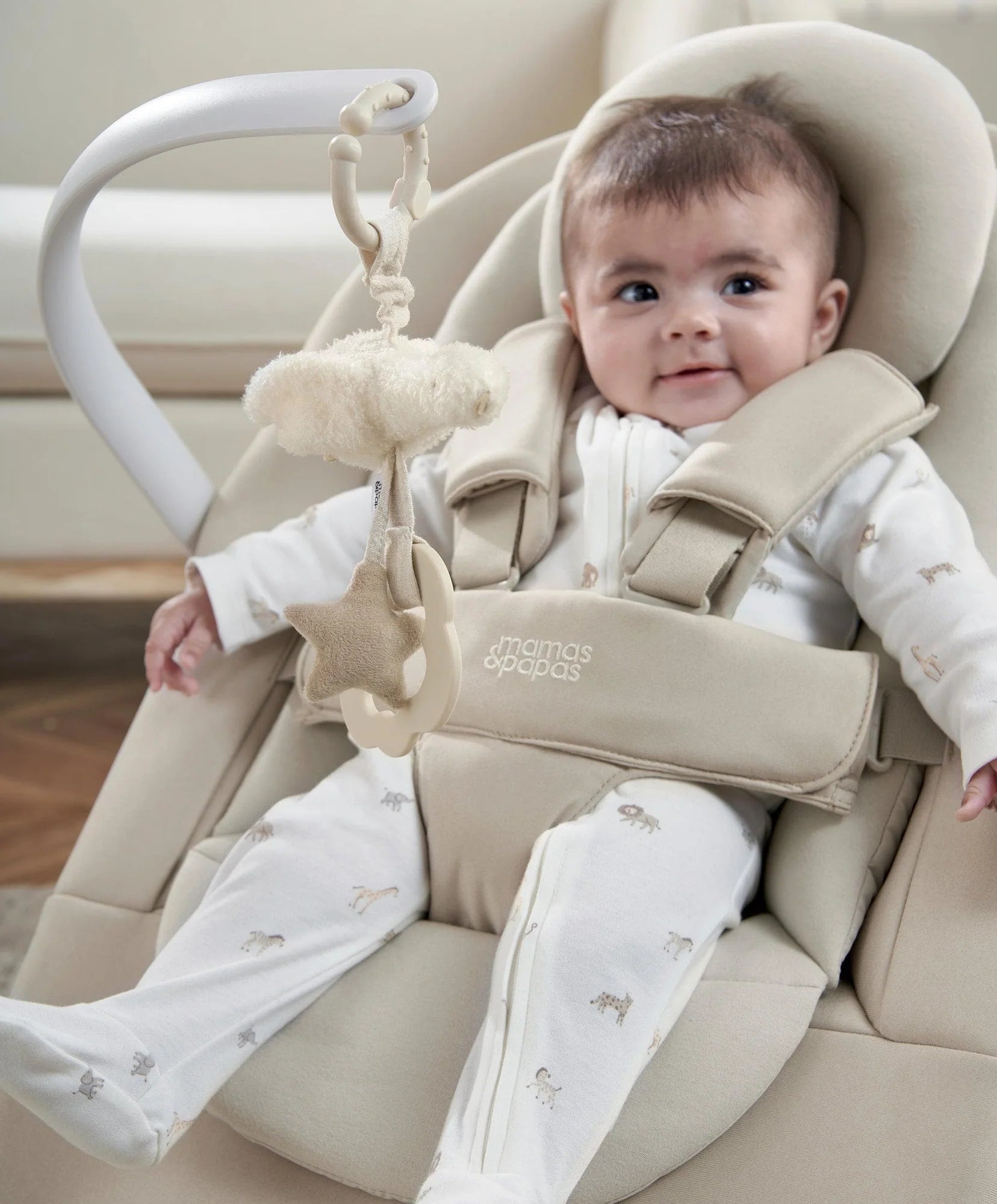 Mamas & Papas Eno Bouncer - Cashmere 