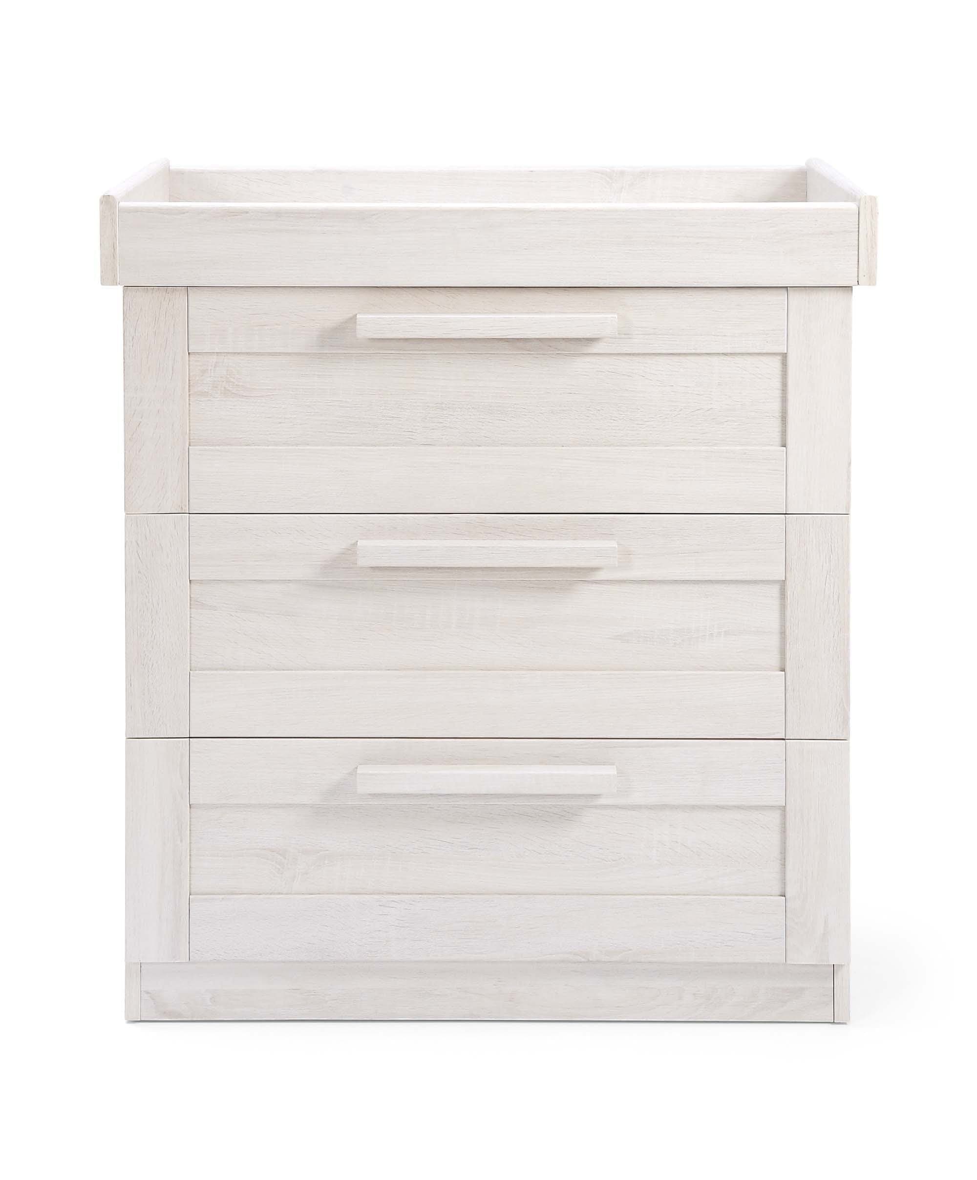 Mamas & Papas Dressers & Changers Atlas 3 Drawer Dresser & Changing Unit - Nimbus White