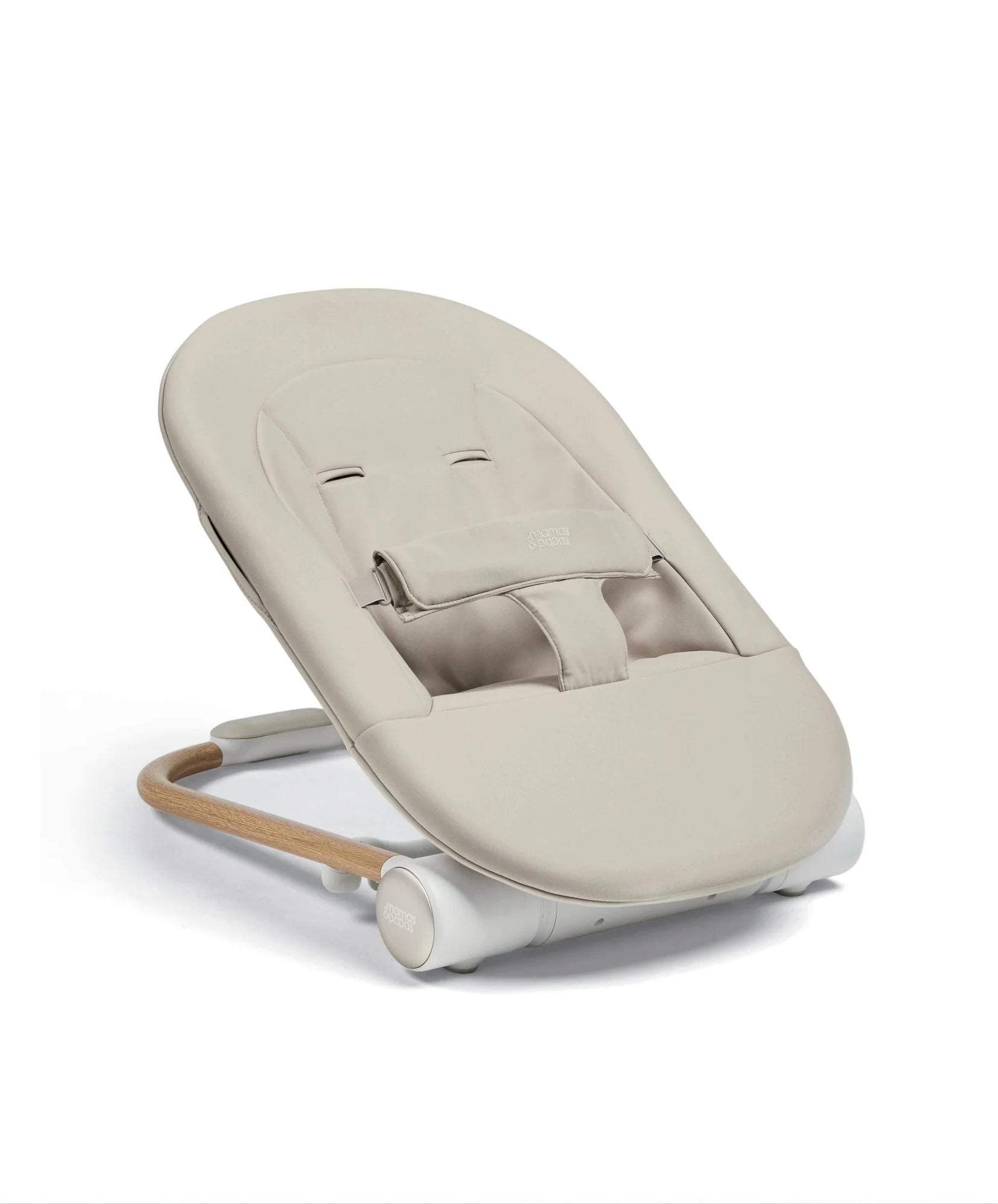 Mamas & Papas Eno Highchair, Bouncer & Cushion Complete Bundle - Cashmere 