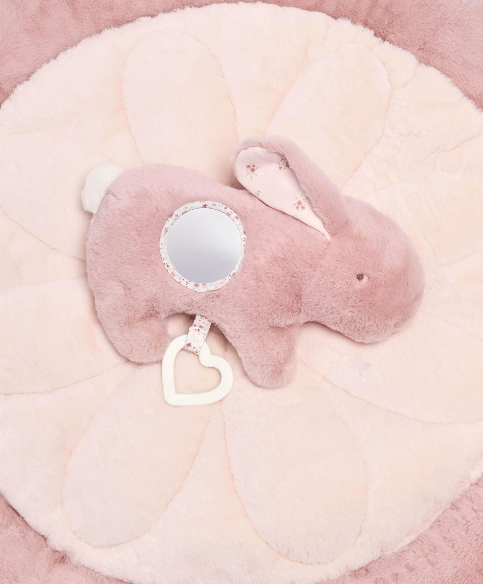 Mamas & Papas Playmats & Gyms Welcome to the World Bunny Playmat - Pink