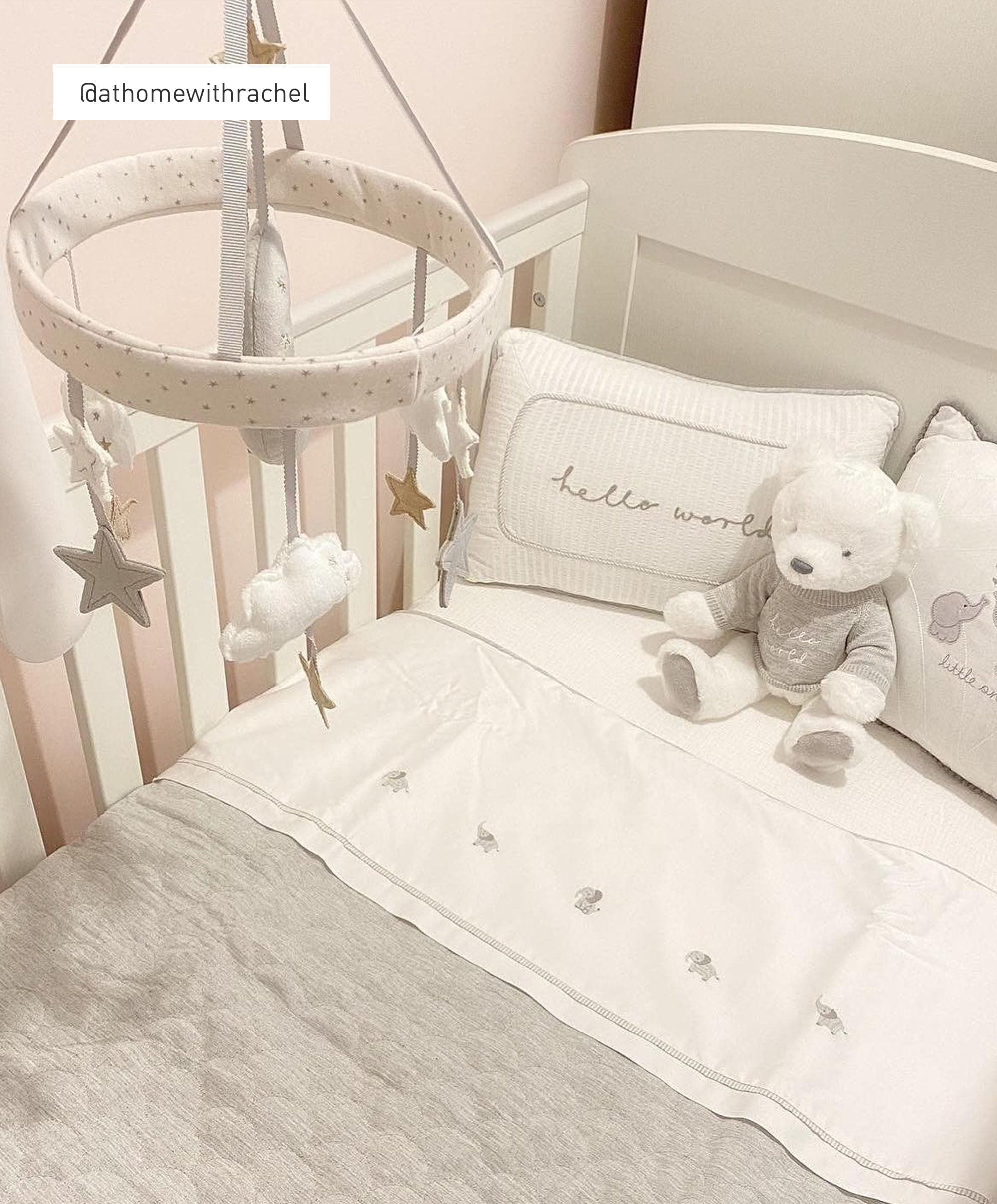 Mamas & Papas Quilts & Coverlets Welcome To The World Quilt - Grey