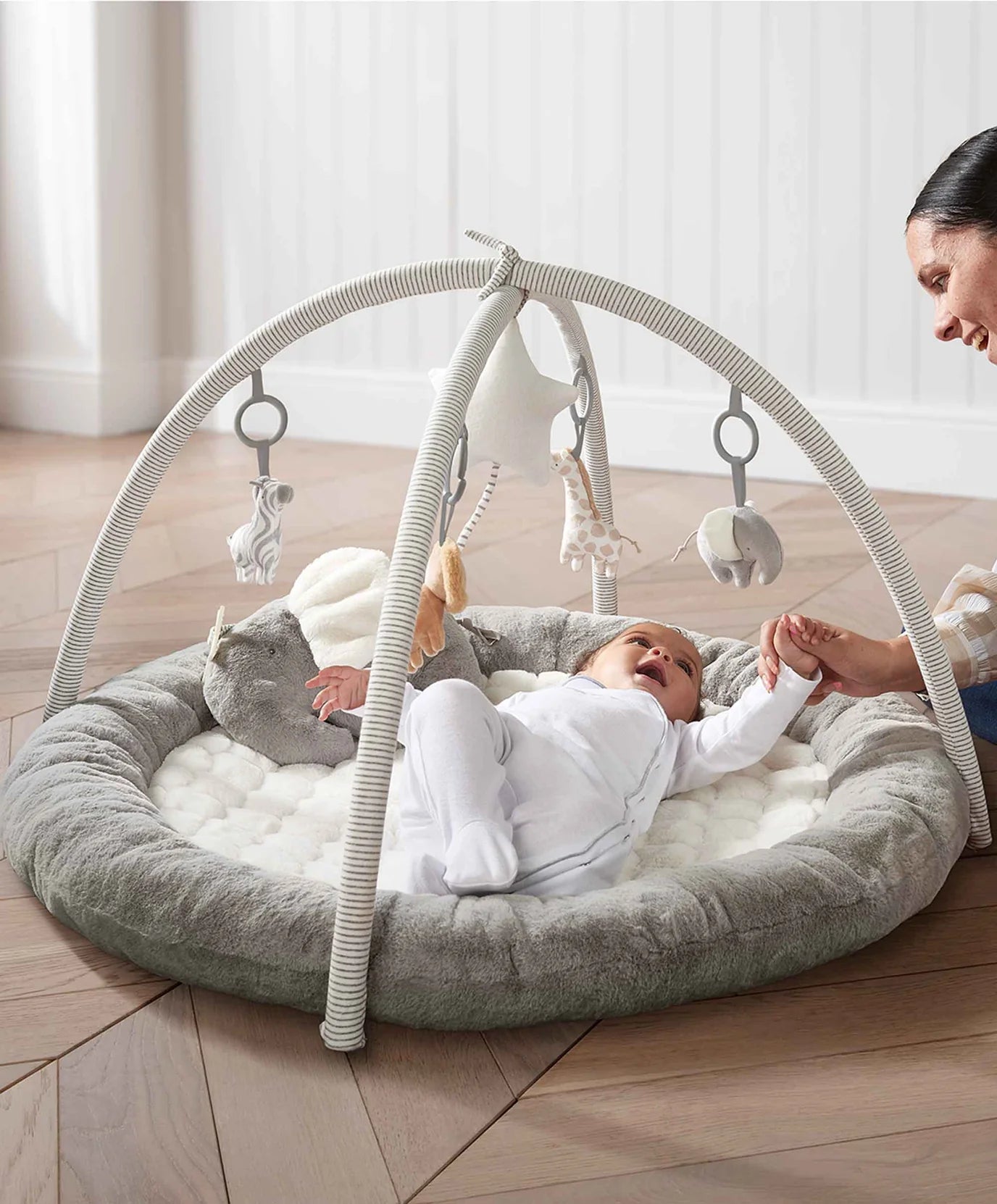 Playmat Bundle (3 Pieces) - Welcome to the World Grey 