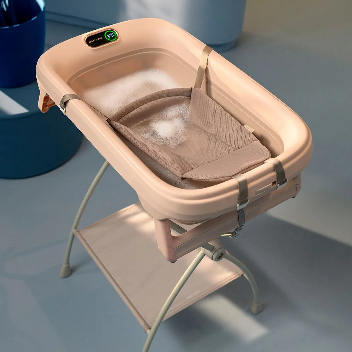 Maxi Cosi Indigo Plus Foldable Bath and Stand- Muted Terra