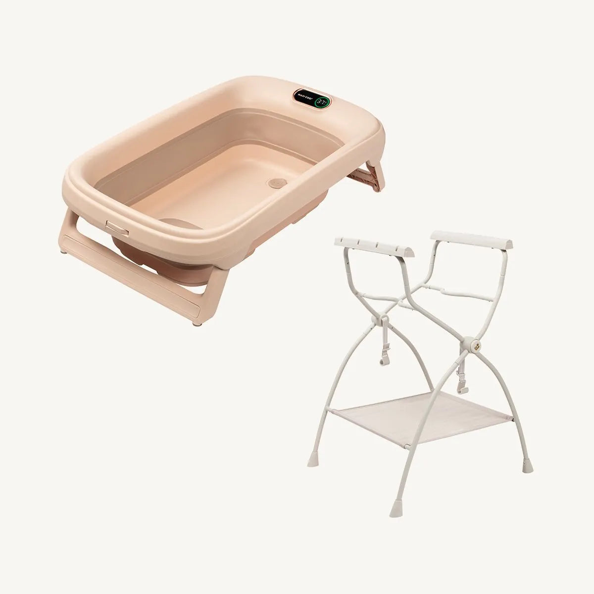 Maxi Cosi Indigo Plus Foldable Bath and Stand- Muted Terra