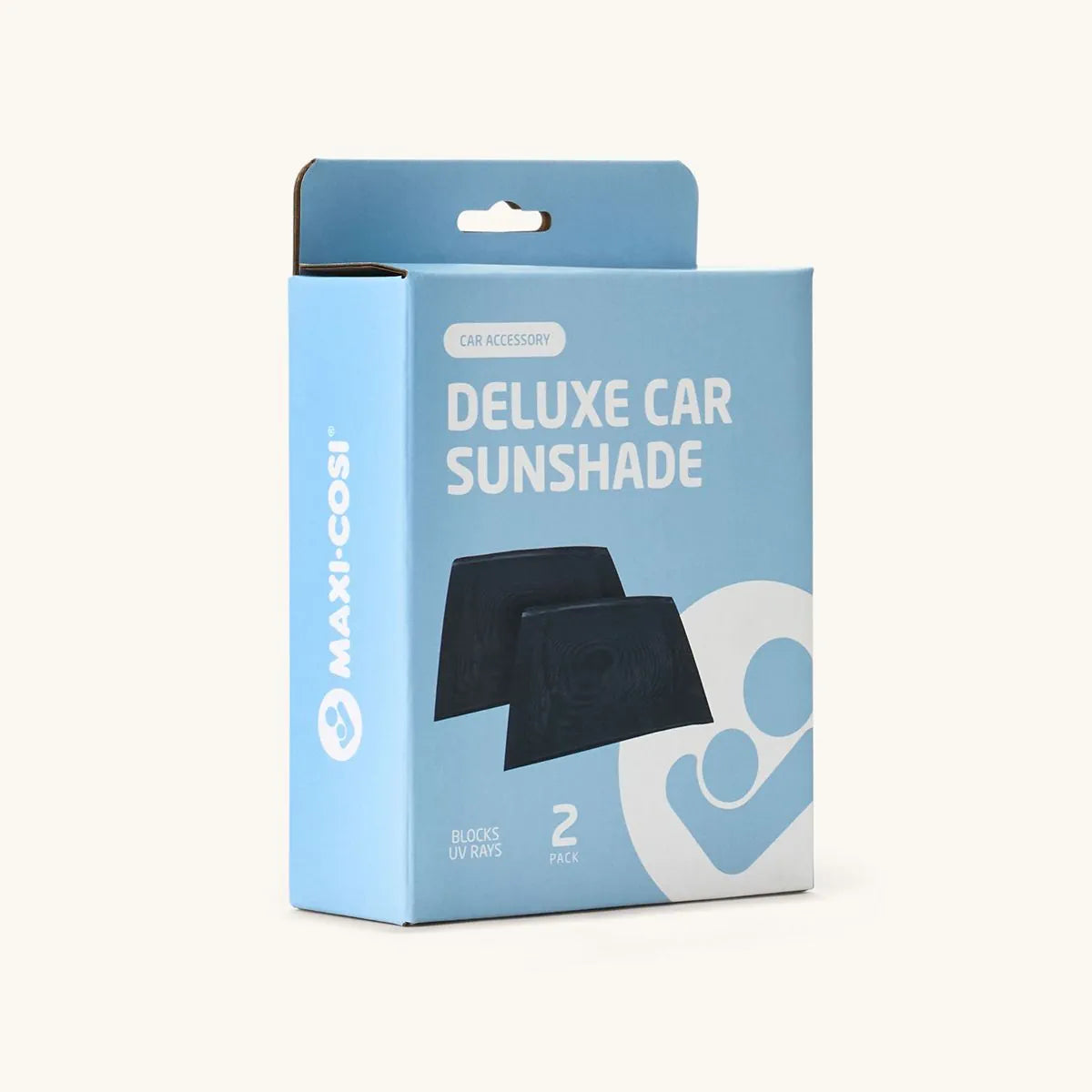 Maxi Cosi Deluxe Baby Car Seat Mirror, Seat Protector and Car Sunshade