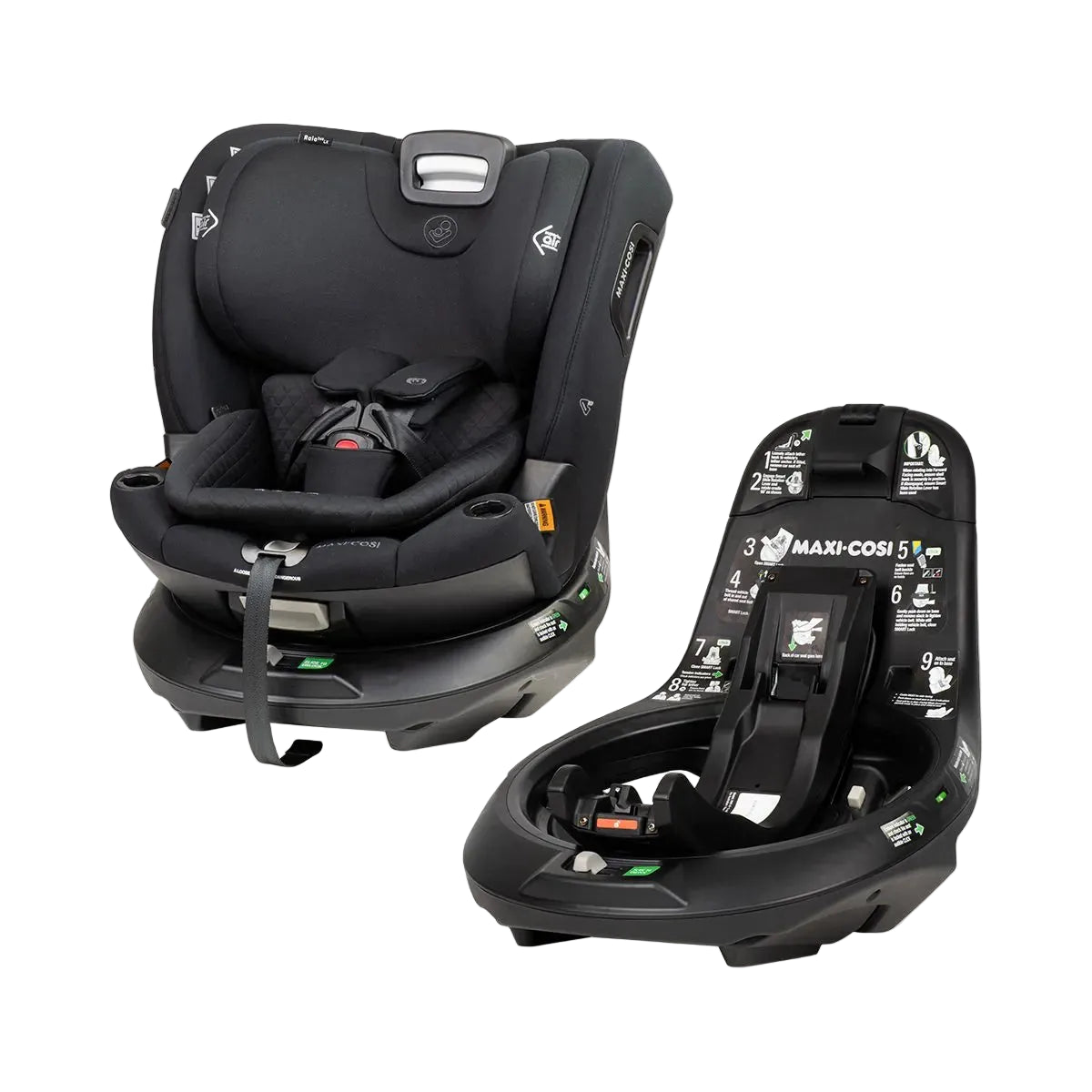 Maxi Cosi Raia 360 LX and Spare Base ONYX
