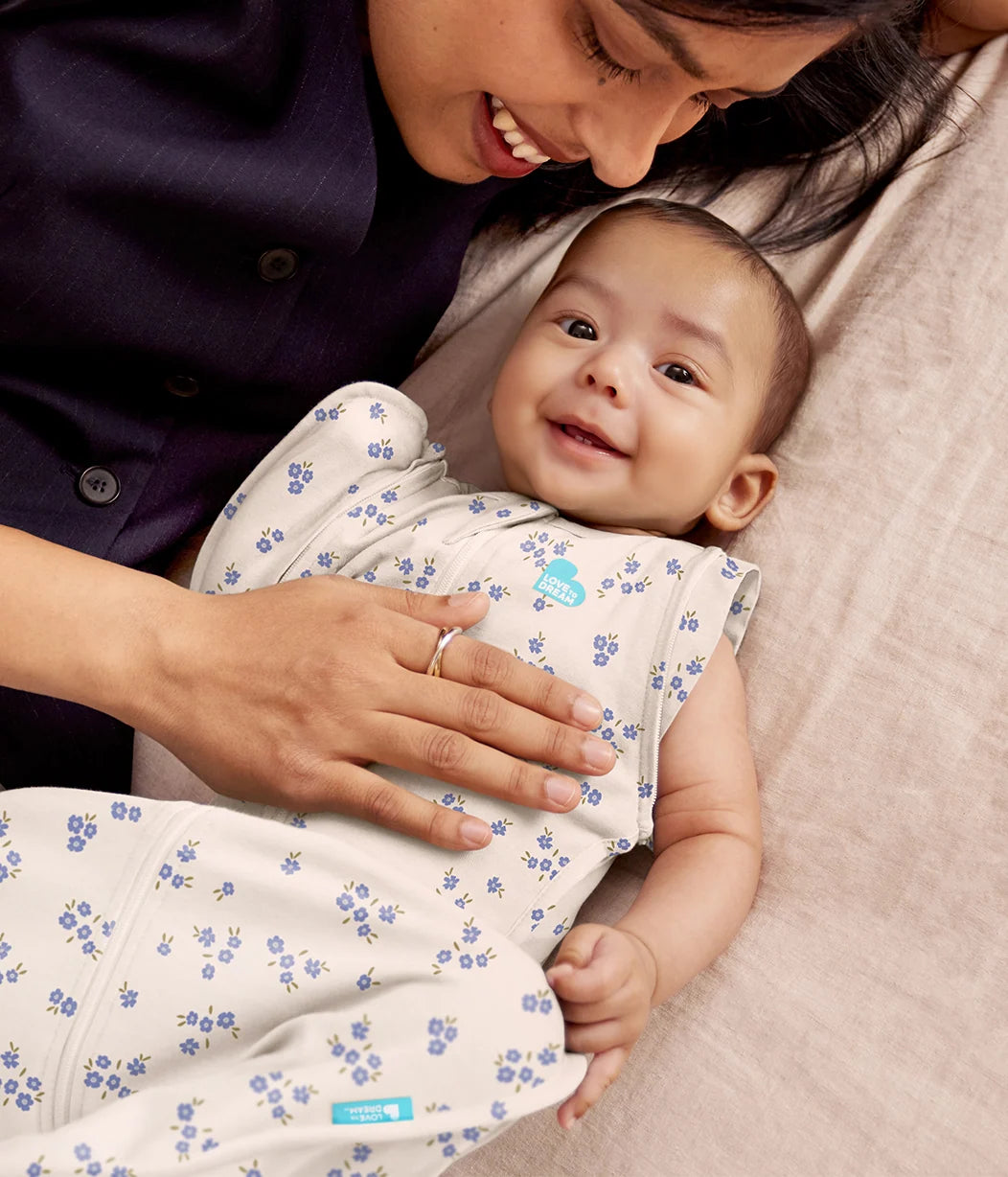 Love to Dream Swaddle Up™ 2-in-1 Transition Bag Jacaranda Meadow 1.0 TOG