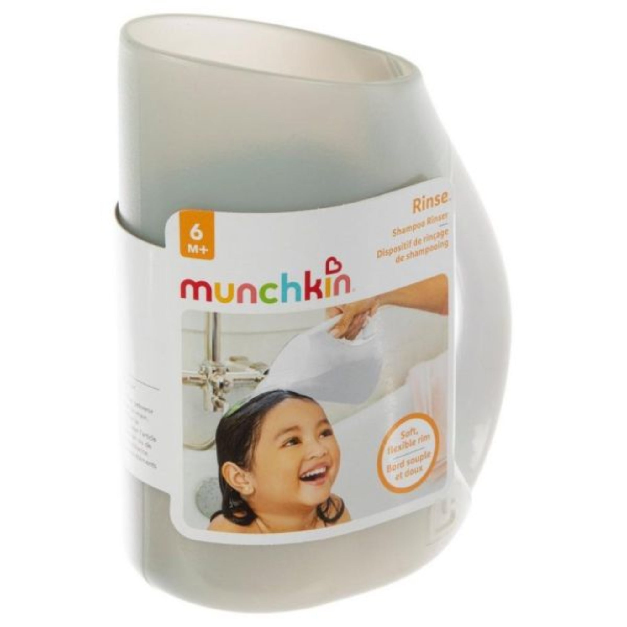 Munchkin Rinse Shampoo Rinser Light Grey - Tiny Tots Baby Store 
