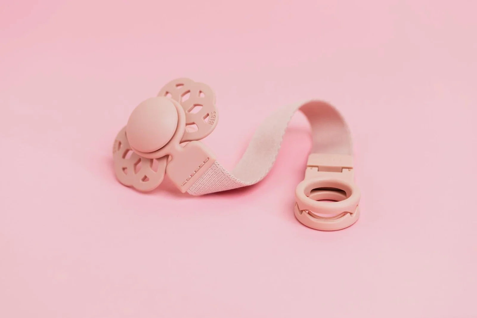 Pacifier Clip Loop - Blush 
