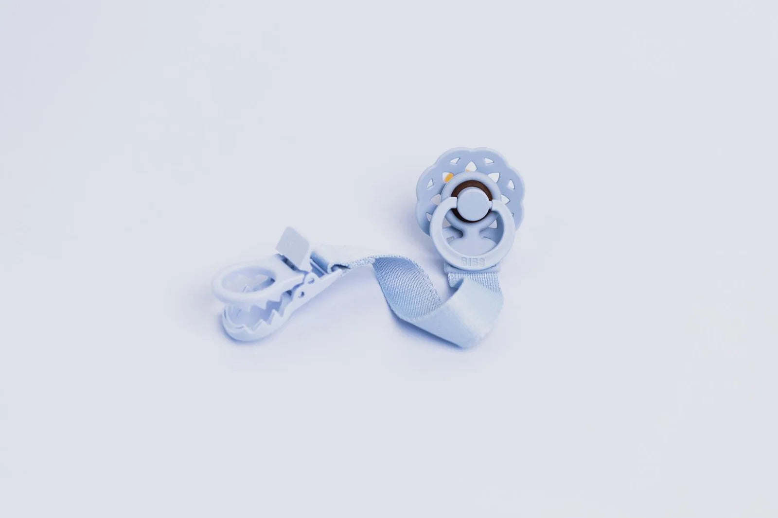 Pacifier Clip Loop - Dusty Blue 