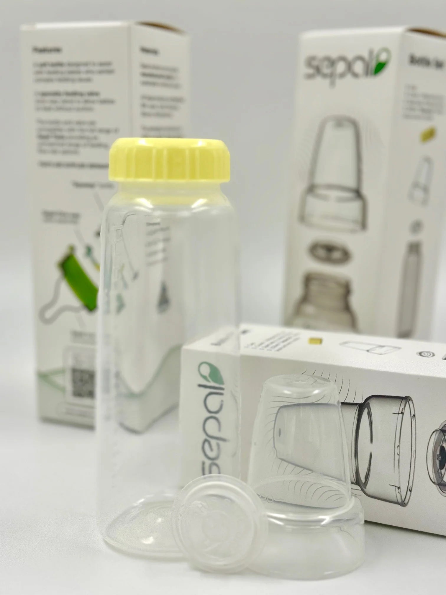 Sepal 150ml Bottle Set | Extra Small Teat | Extra Slow Flow 