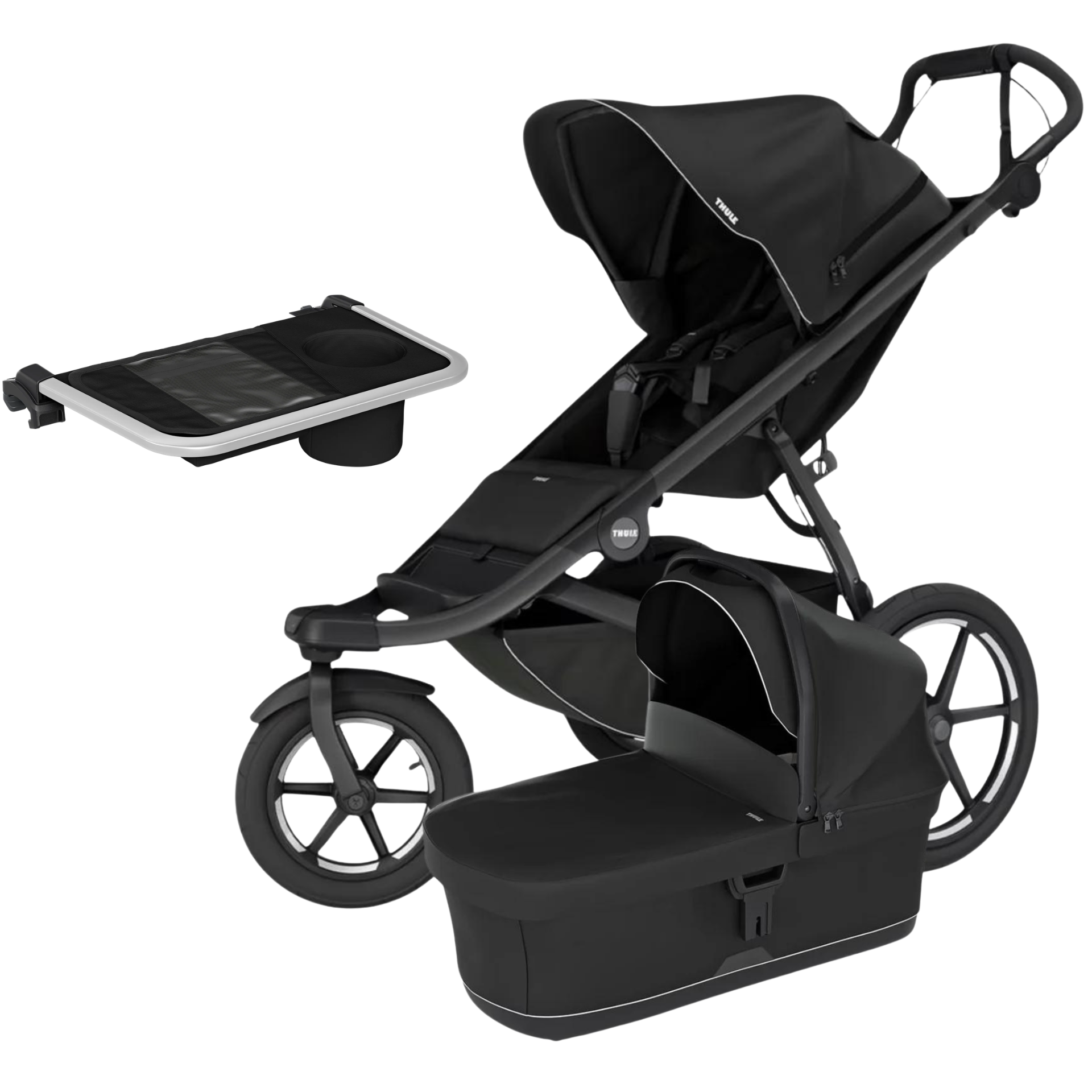Thule Urban Glide 3 Stroller + Bassinet BLACK NEW 2026