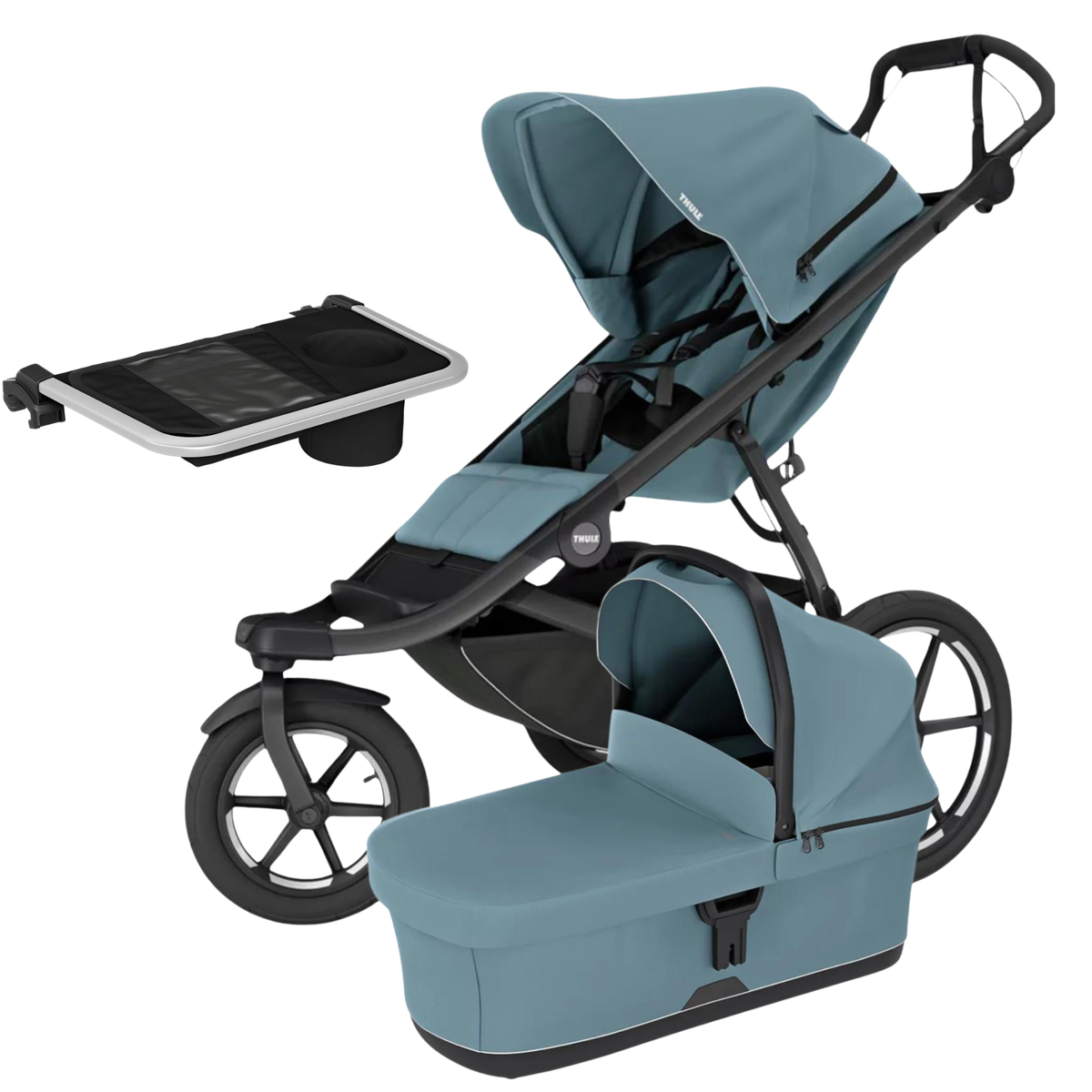 Thule Urban Glide 3 Stroller + Bassinet Mid-Blue NEW 2026