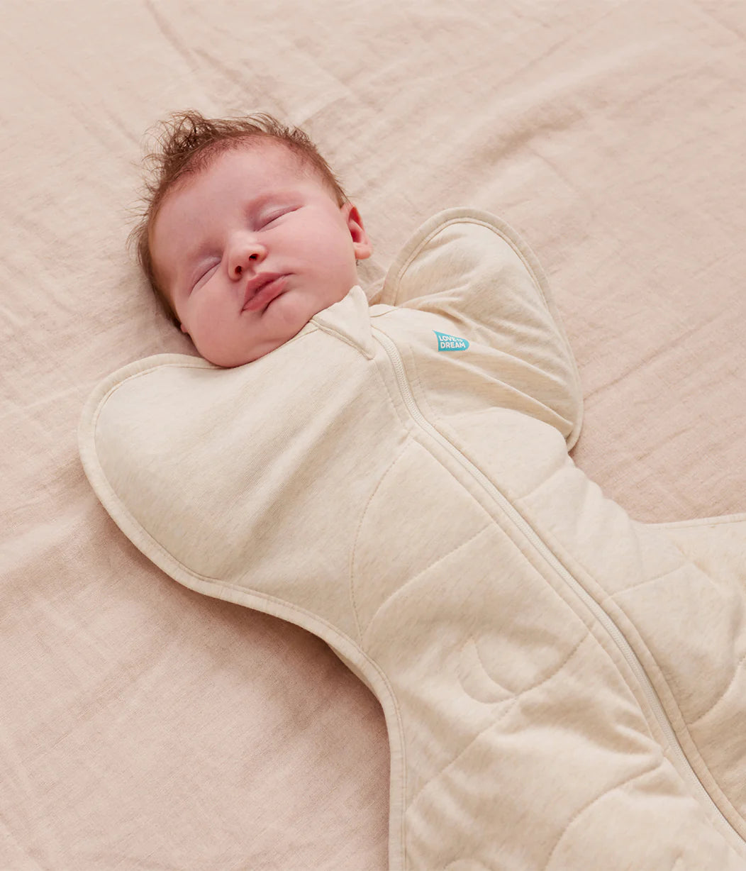 Love to Dream Swaddle Up™ 3.5 TOG | Oatmeal Moon Quilting 