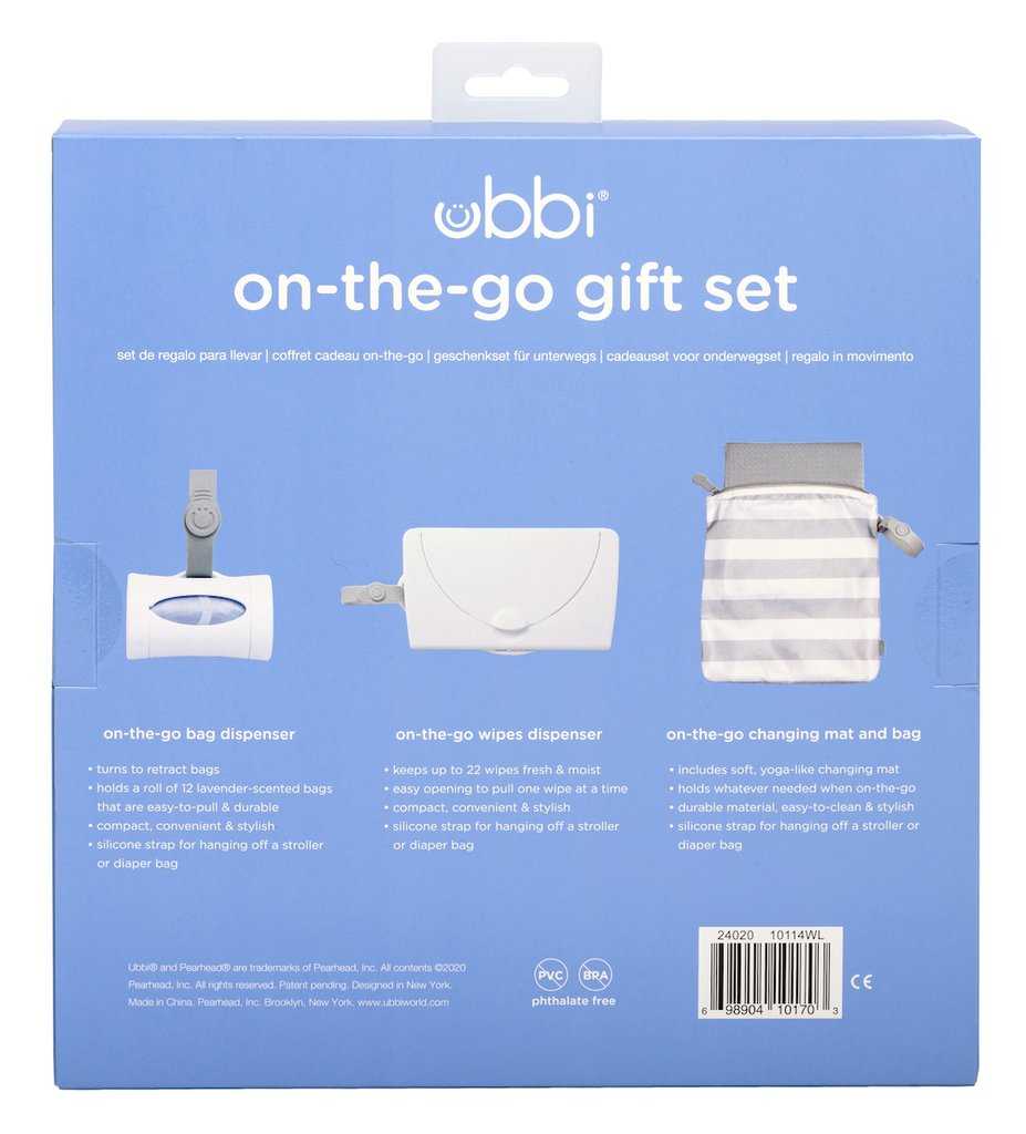 Ubbi On The Go Gift Set - Tiny Tots Baby Store 