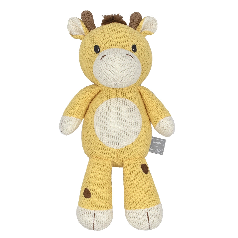 Living Textiles Knitted Soft Toy - Noah the Giraffe