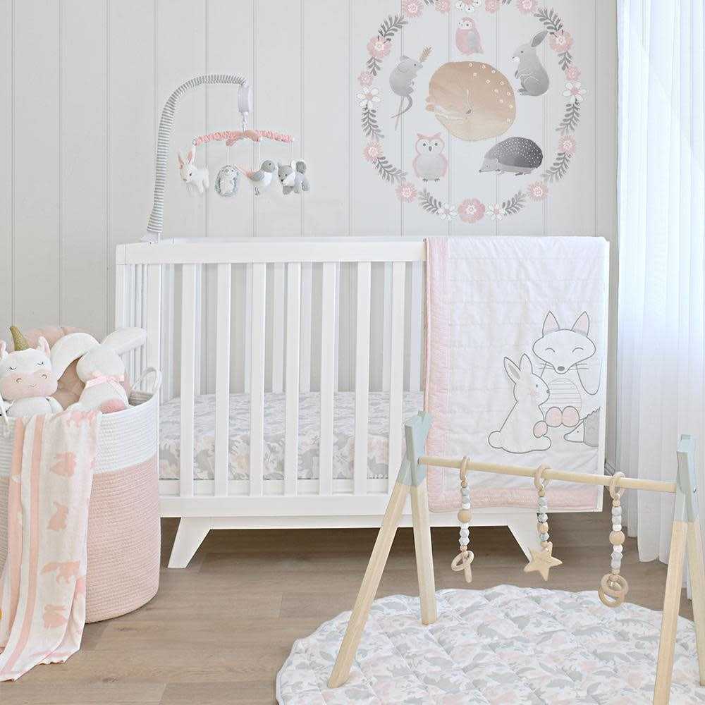 Living Textiles Nursery Storage set Cotton Rope 3pc - White / Natural - Tiny Tots Baby Store 