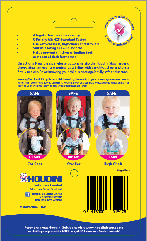 Houdini Click N Lock - Tiny Tots Baby Store 