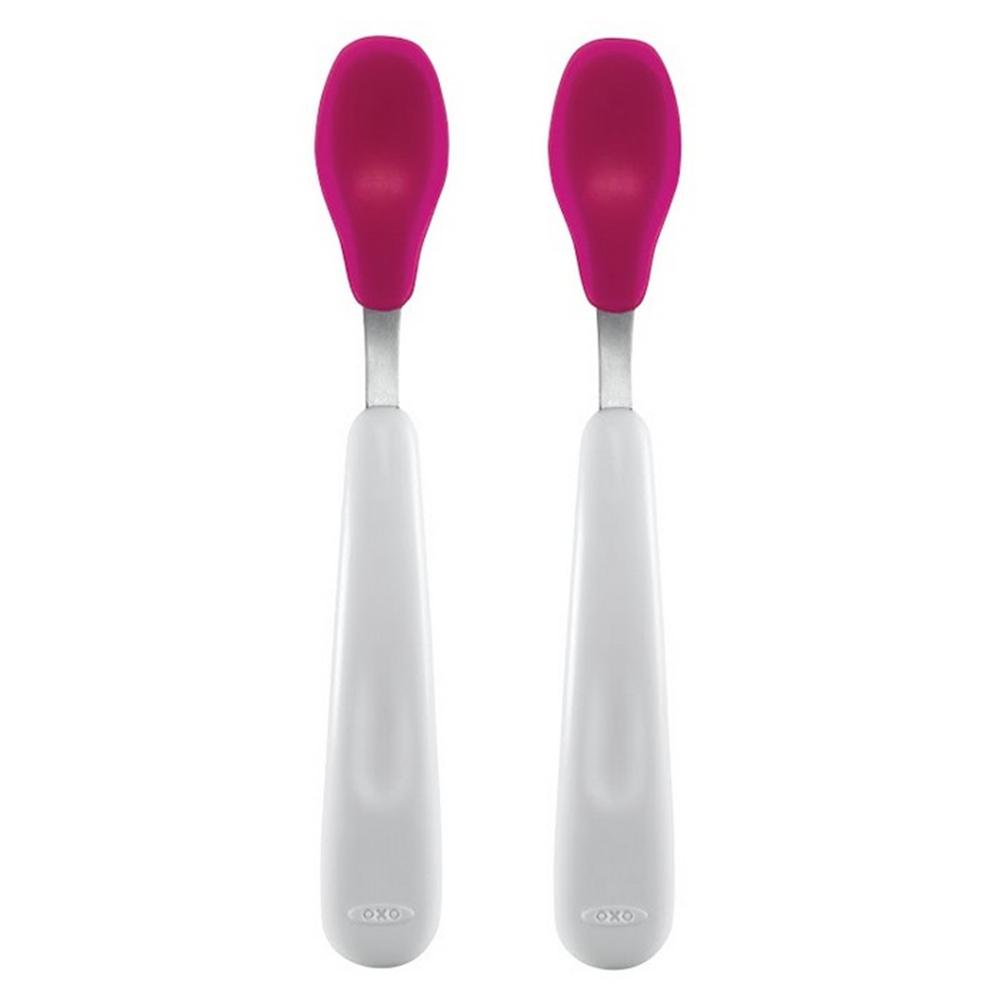 OXO Tot Feeding Spoon Set -Pink