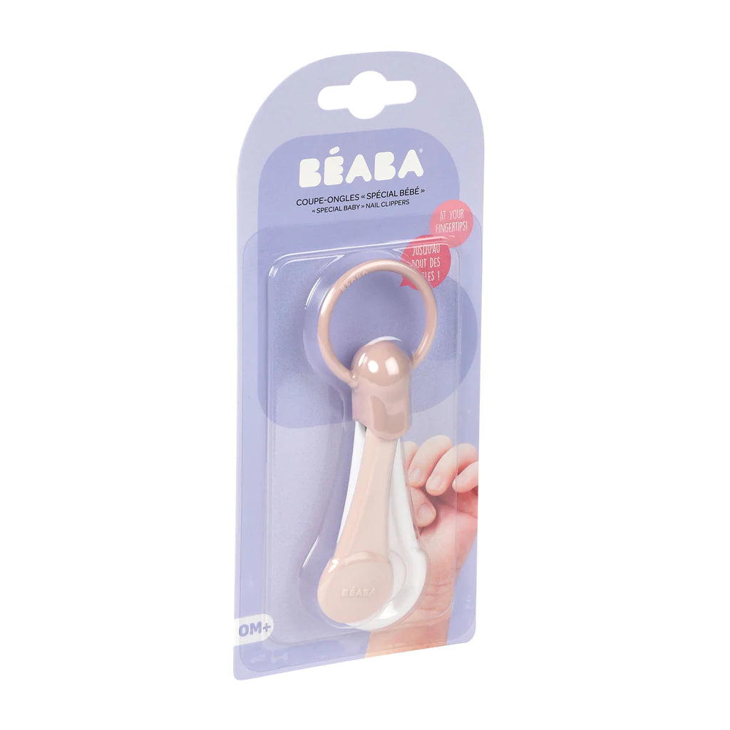 Beaba Baby Nail Clippers - Old Pink