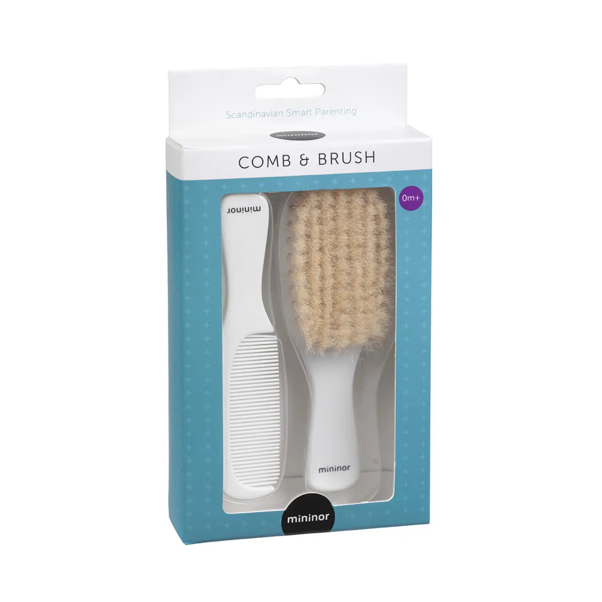 Mininor Baby Comb and Brush Set 0m+