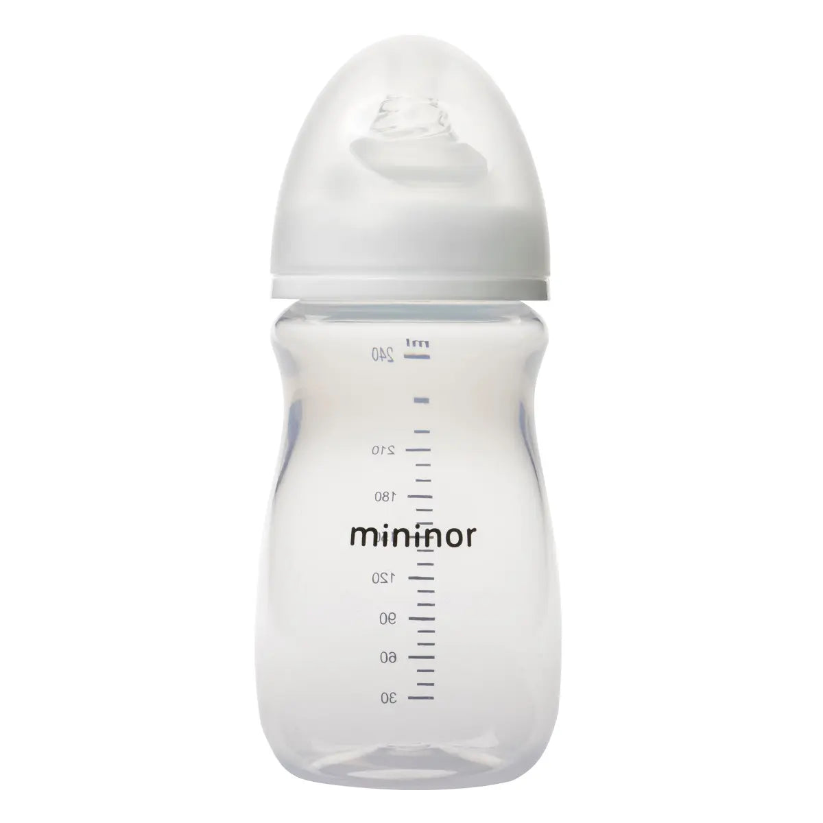 Mininor Feeding Bottle PP 0m 240ml - Tiny Tots Baby Store 
