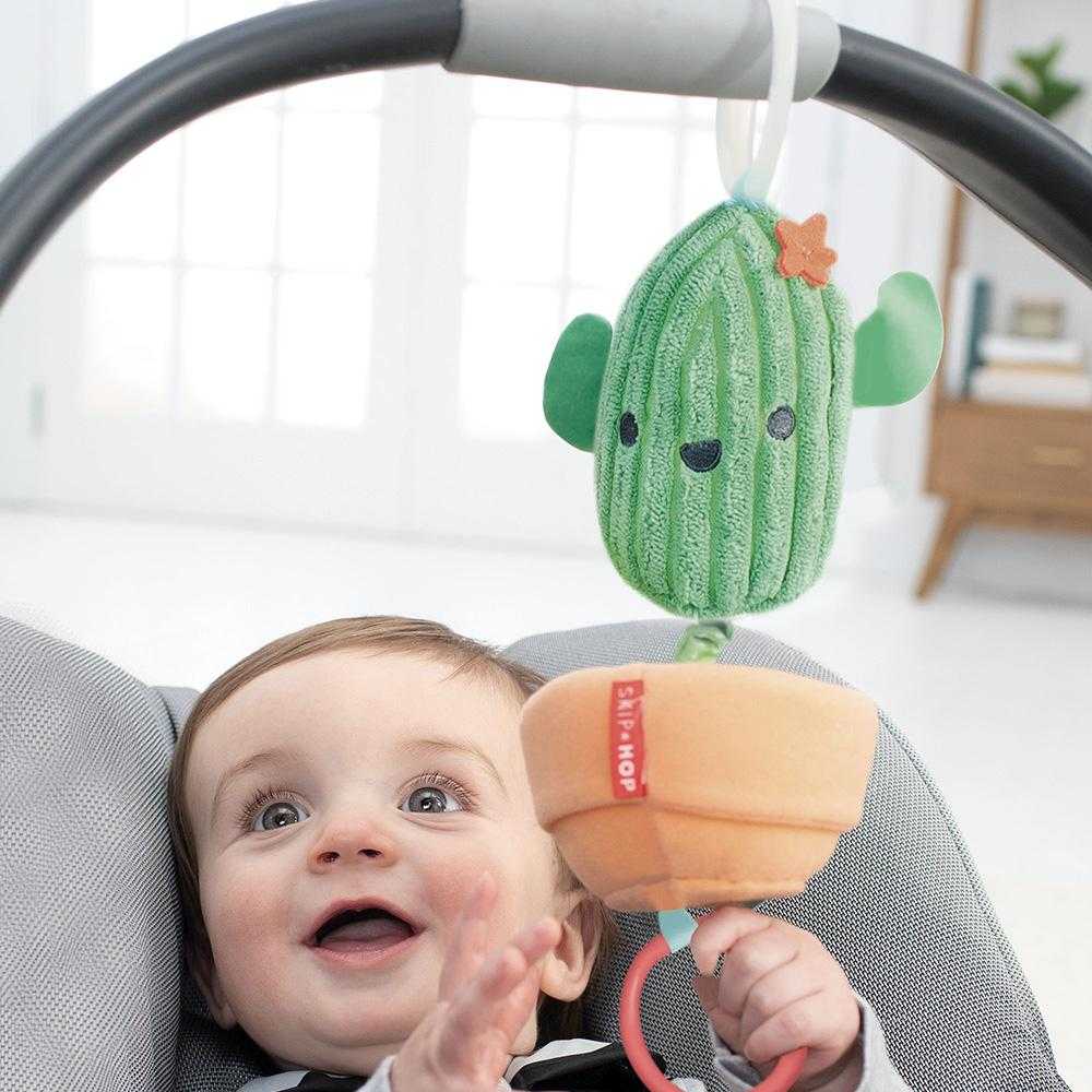 Skip Hop Farmstand Cactus Jitter Stroller Toy