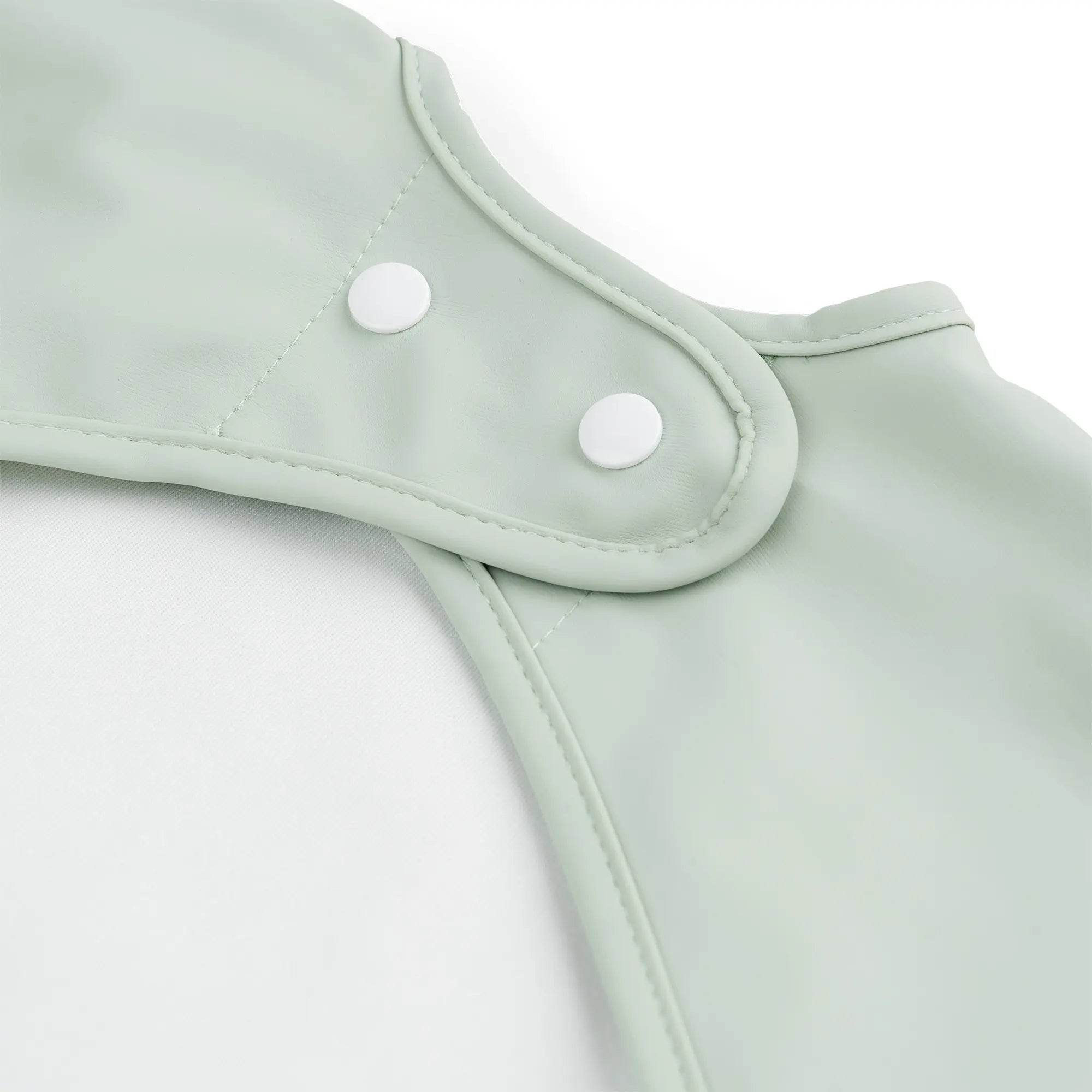 Done by Deer Bib Sleeved Pocket – Croco Green - Tiny Tots Baby Store 