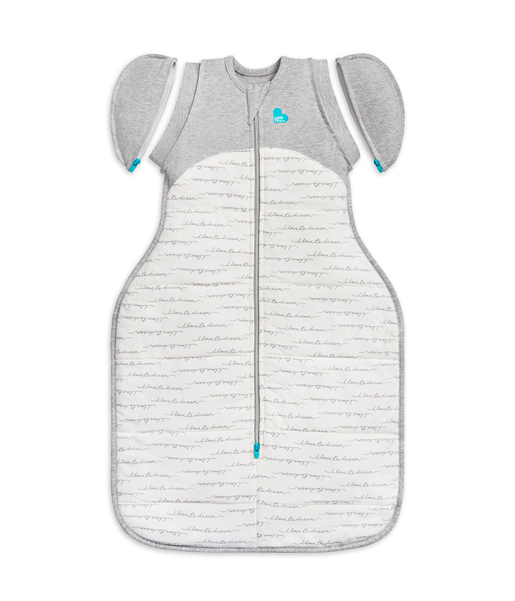 Love To Dream Swaddle Up Transition Bag Warm 2.5 T (White - Dreamer)