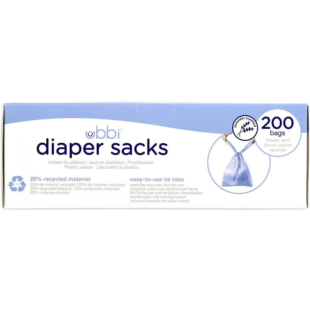 Ubbi Diaper Sacks - 200 Bags - Tiny Tots Baby Store 