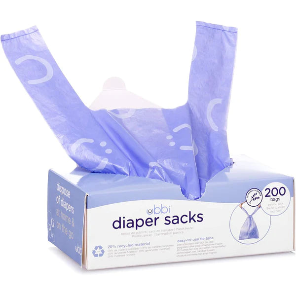 Ubbi Diaper Sacks - 200 Bags - Tiny Tots Baby Store 