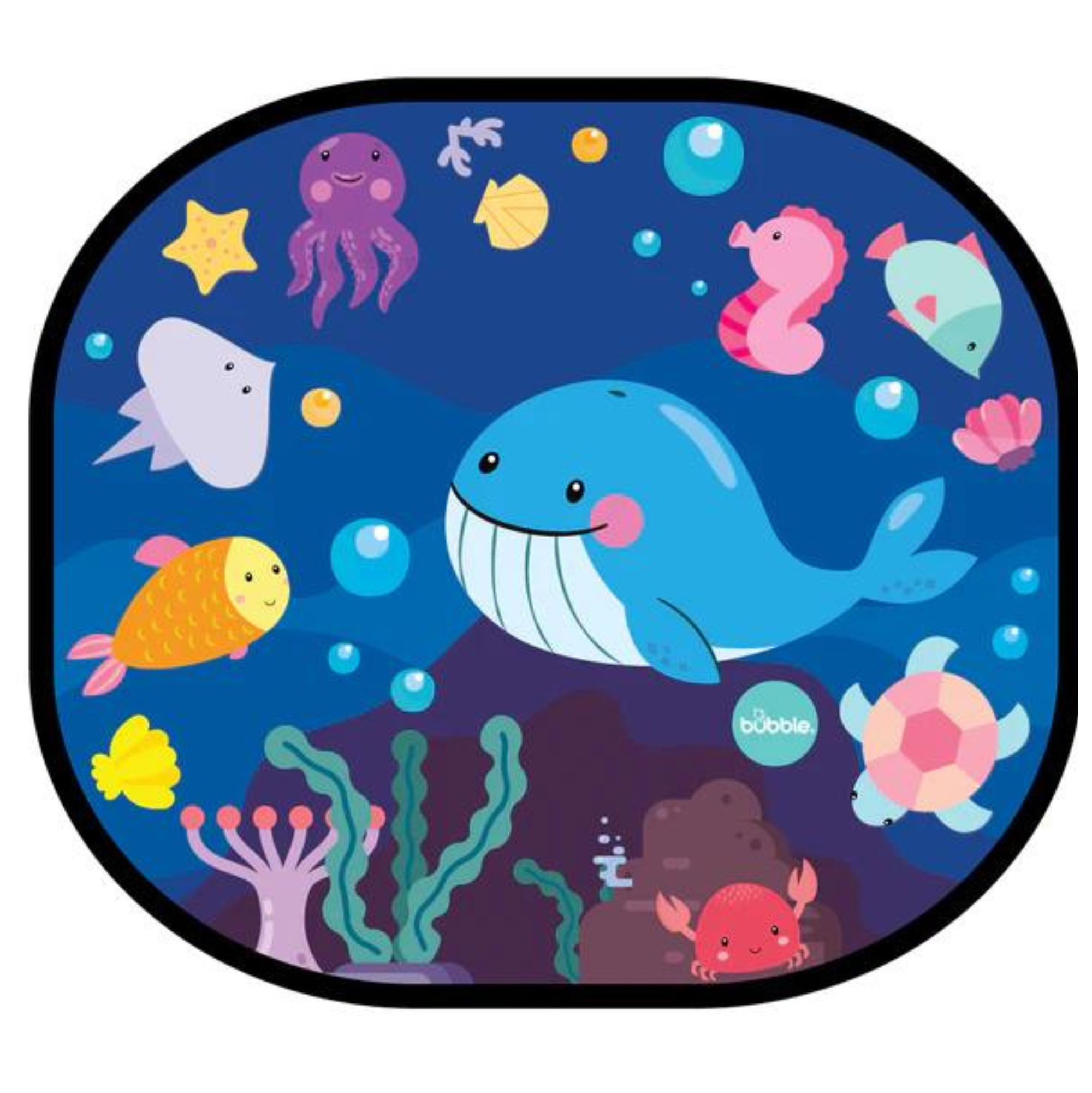 Bubble Cling Sunshades - Under the sea