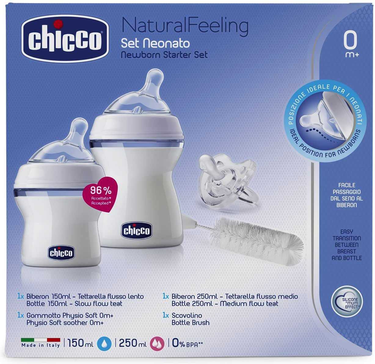 Chicco Newborn Starter Set Natural Feeding (Small)