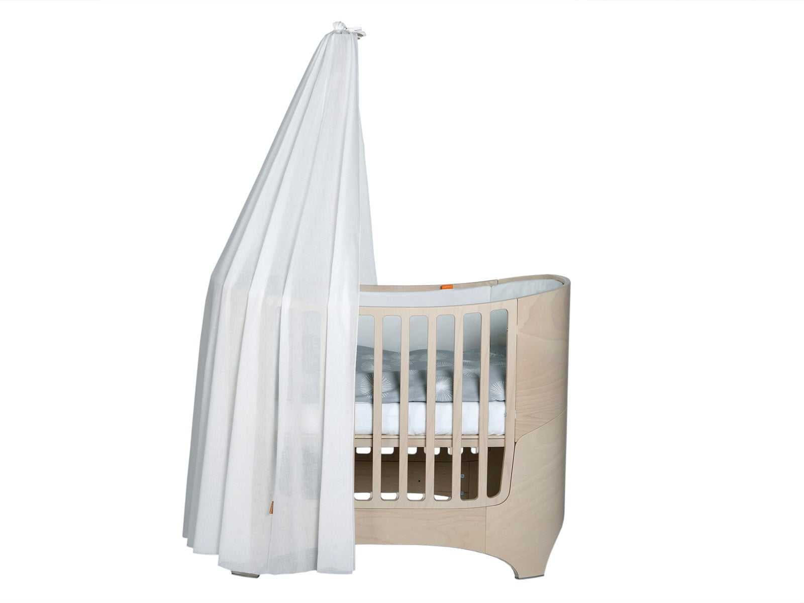 Leander Cot Canopy WHITE